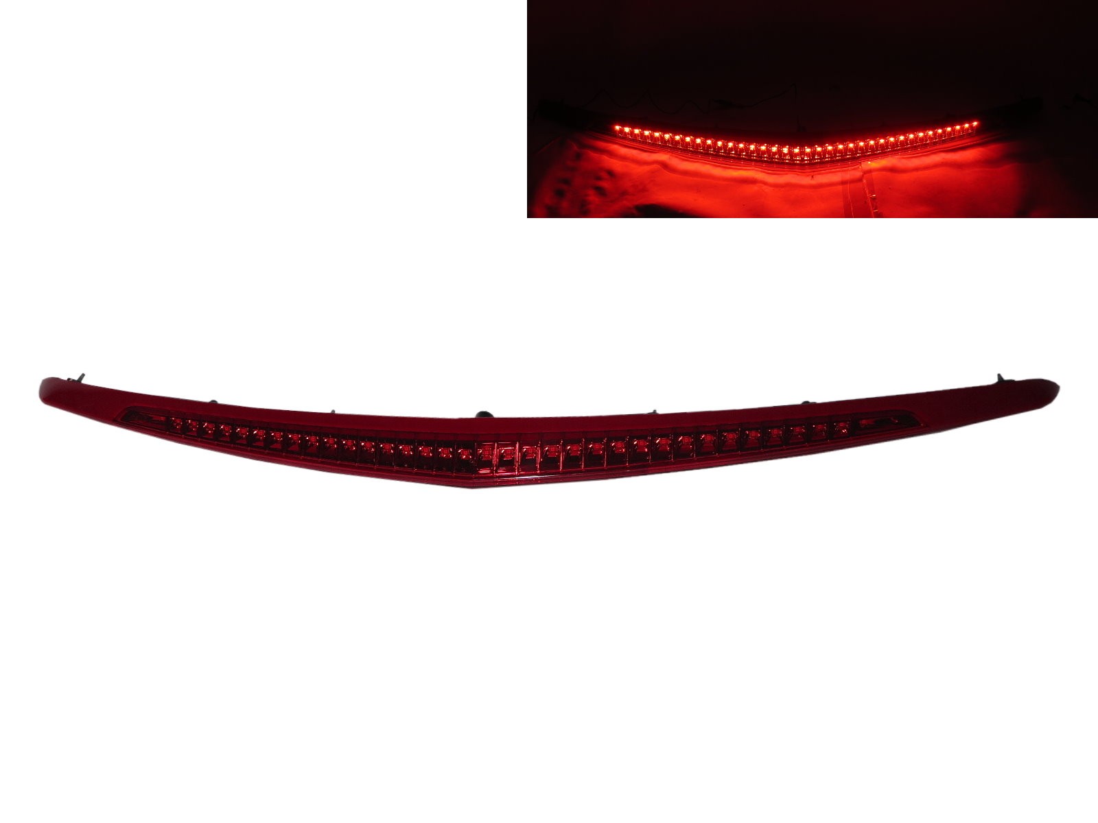 CrazyTheGod ATS 2012-2019 Sedan 4D LED Rear Tail Third Brake Light Red for CADILLAC