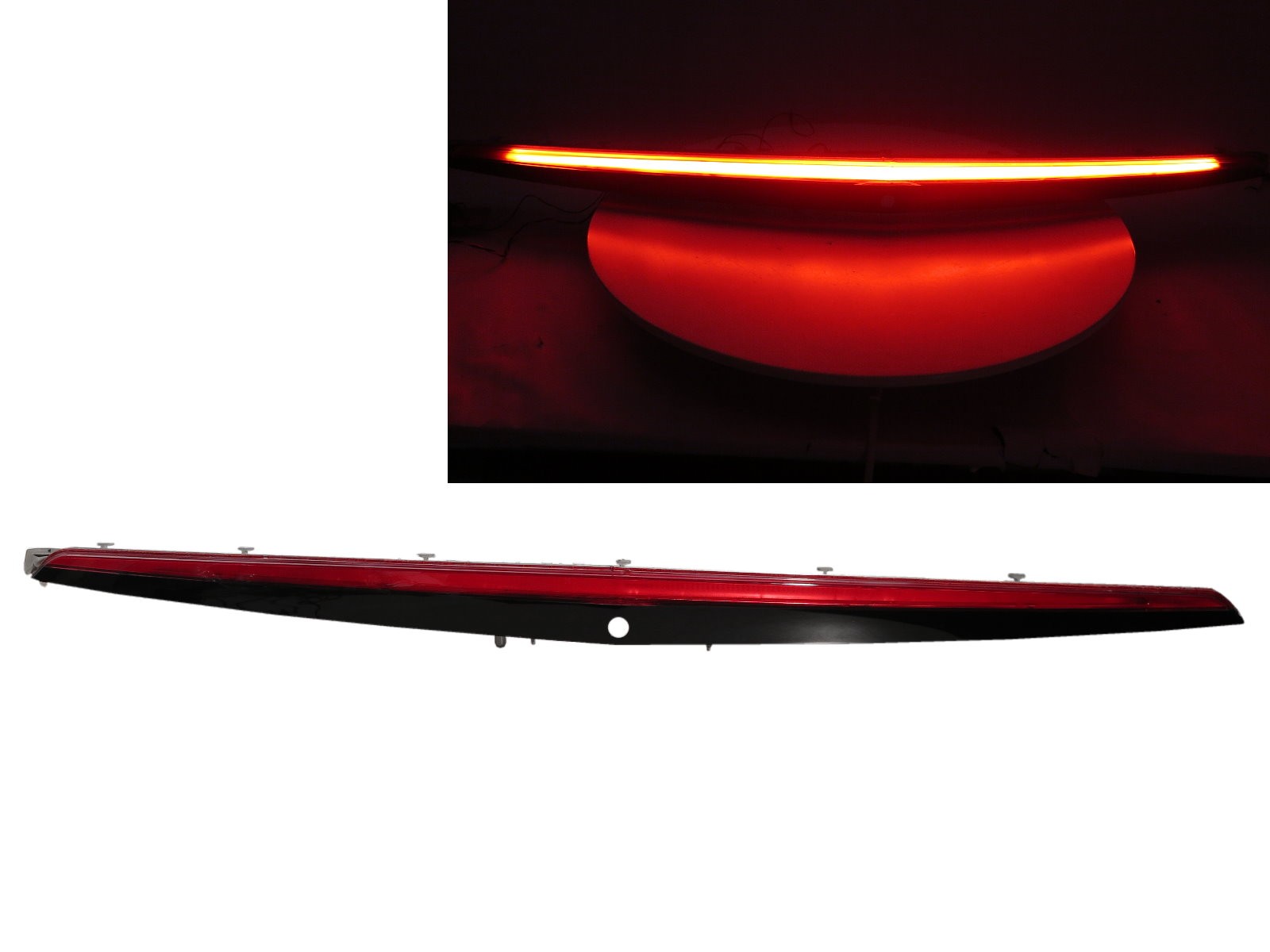 CrazyTheGod XTS 2018-Present Facelift Sedan 4D LED Rear Tail Third Brake Light Red for CADILLAC