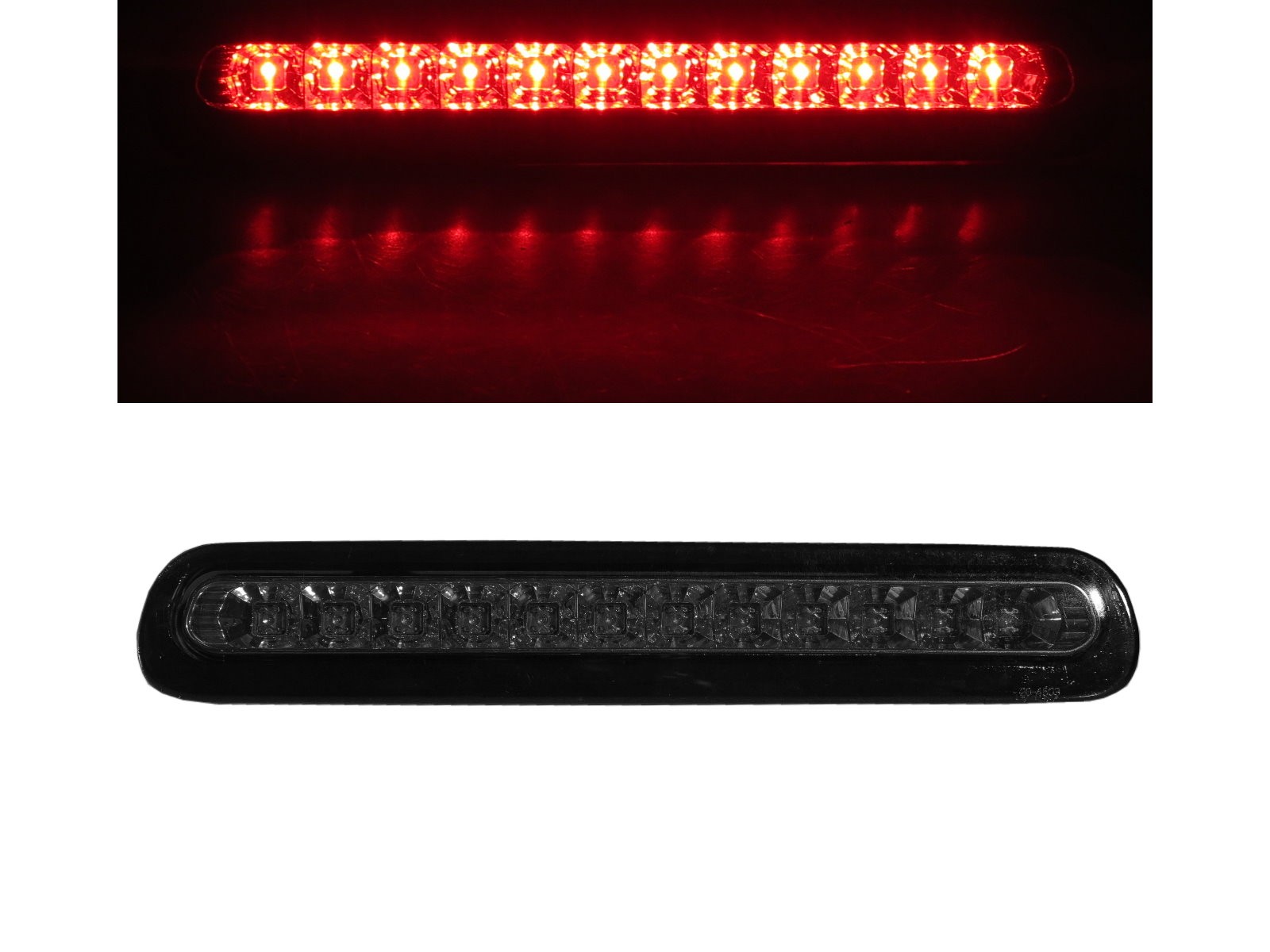 CrazyTheGod Hilux AN10/AN20 Seventh generation 2005-2015 Pickup/Truck 2D/4D LED Rear Tail Third Brake Light Smoke for TOYOTA
