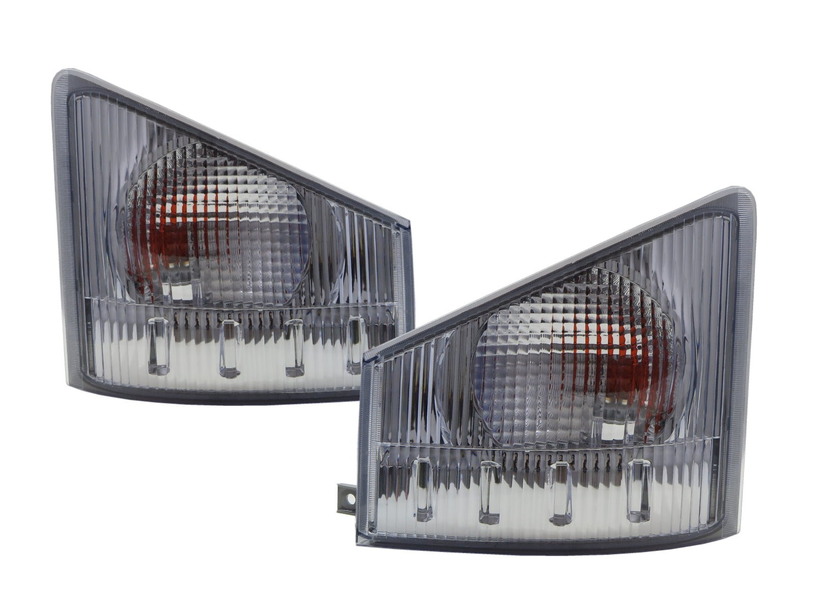 CrazyTheGod W-Series W4500 2007-present Truck Clear Corner Light Chrome for GMC
