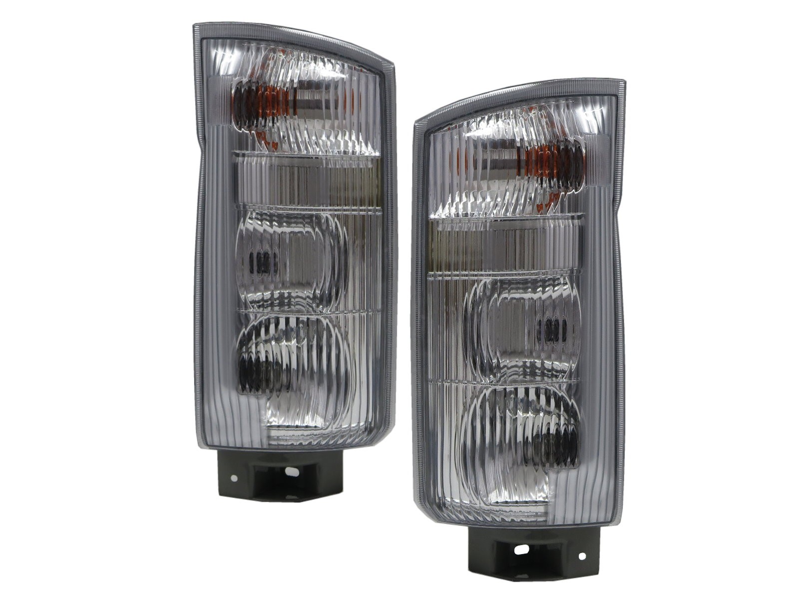 CrazyTheGod ELF 100P N-SERIES NJR85 Sixth generation 2007-present Truck Clear Corner Light Chrome for ISUZU