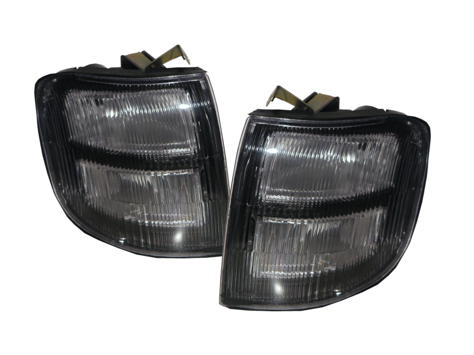 CrazyTheGod Montero V20 Second generation 1997-1999 SUV 3D/5D Clear Corner Light Black for Mitsubishi