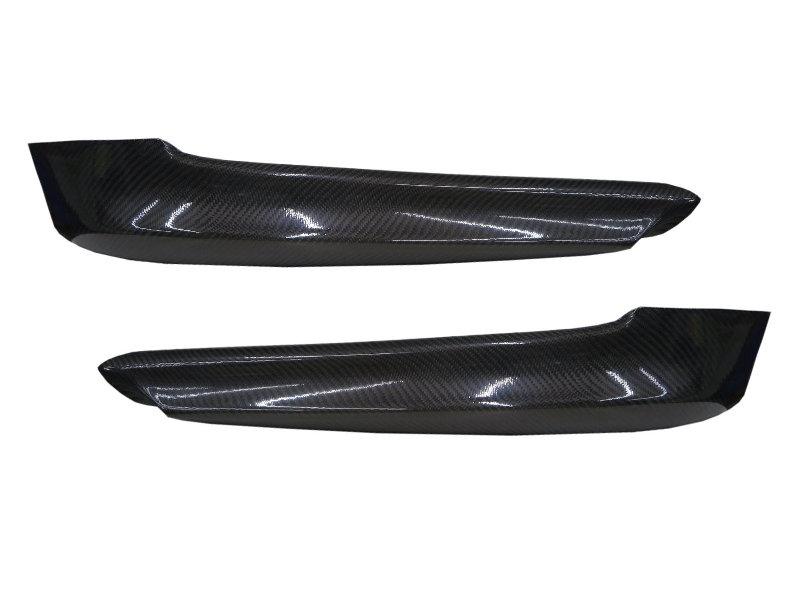 CrazyTheGod 3-Series E90/E91 Fifth generation 2005-2008 Touring/Sedan 4D Carbon Fiber Front Bumper Lip Splitter Black Carbon-Fiber for BMW