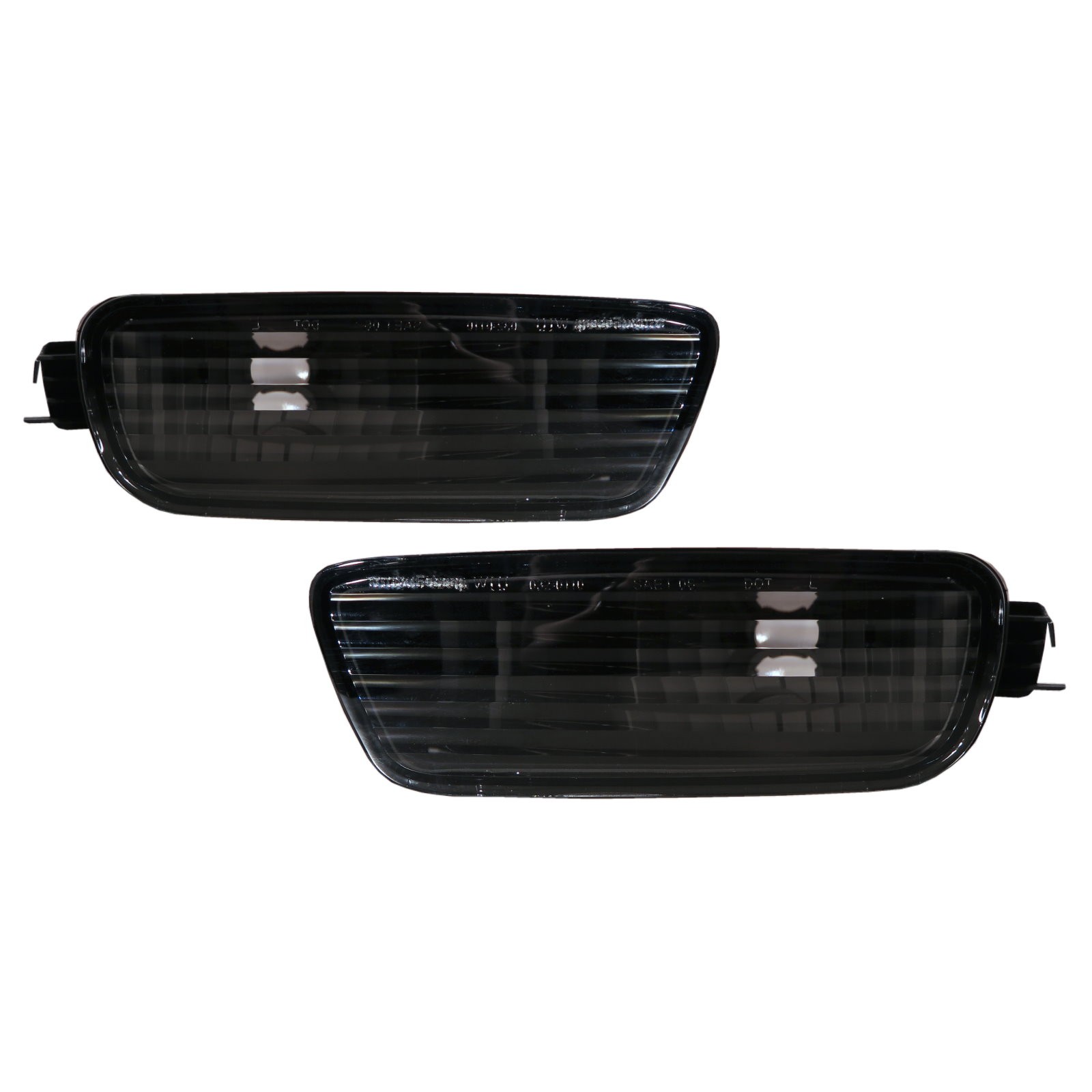 CrazyTheGod TACOMA First generation 2001-2004 Facelift Pickup/Truck 2D/4D Clear Front Bumper Signal Light Black for TOYOTA