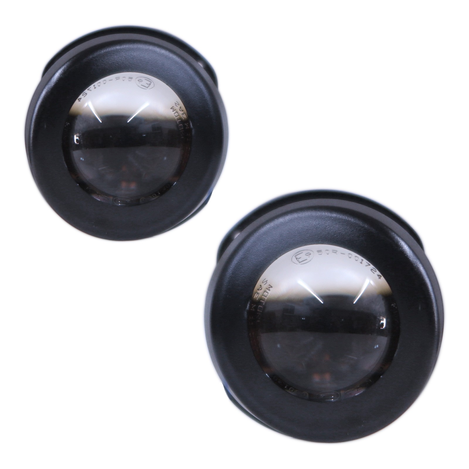 CrazyTheGod SLK-CLASS R171 SLK55 AMG 2004-2011 Coupe/Roadster 2D Projector Fog Light Lamp Black V2 for Mercedes-Benz