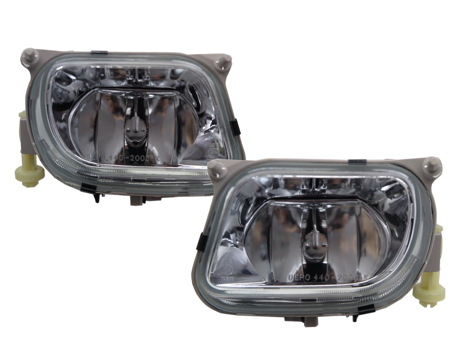 CrazyTheGod E-CLASS W210/T210 1995-1999 Sedan 4D Standard Clear Glass Fog Light Lamp for Mercedes-Benz