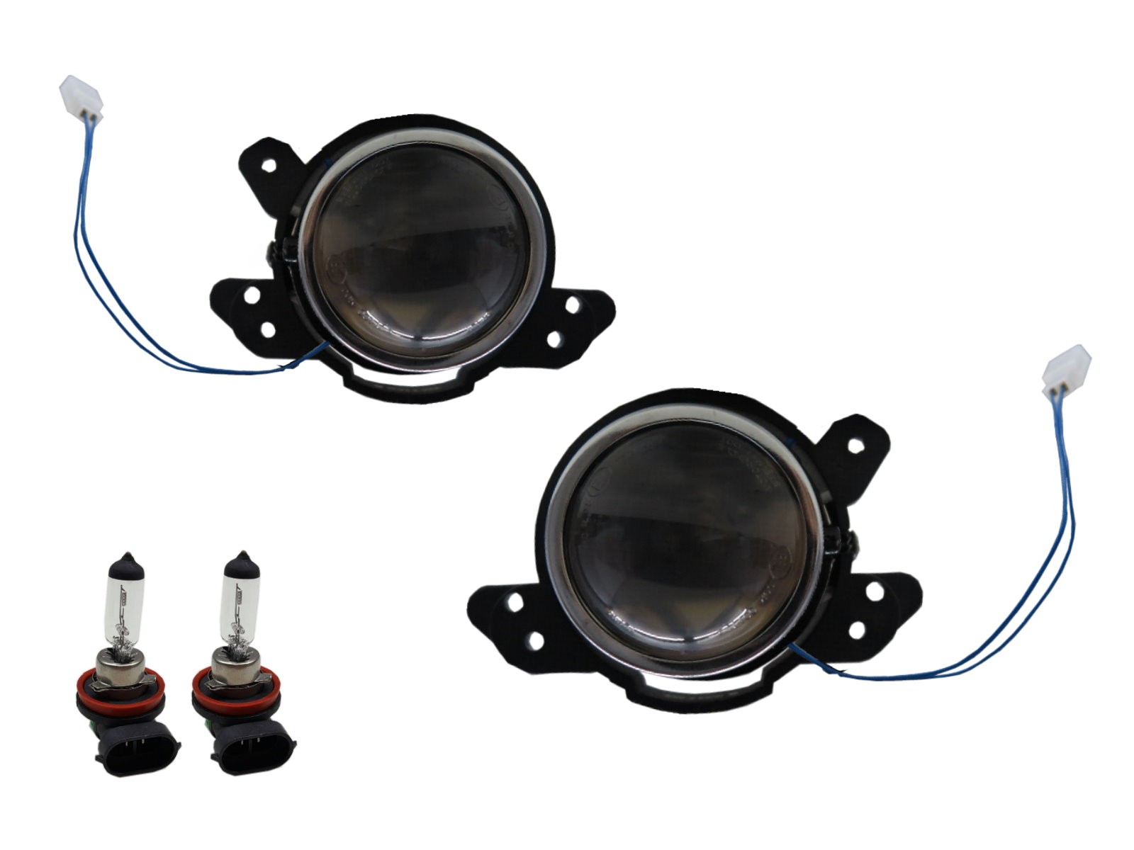 CrazyTheGod B-CLASS W245 First generation 2006-2011 Wagon 5D Projector Dual Beam Fog Light Lamp Black for Mercedes-Benz