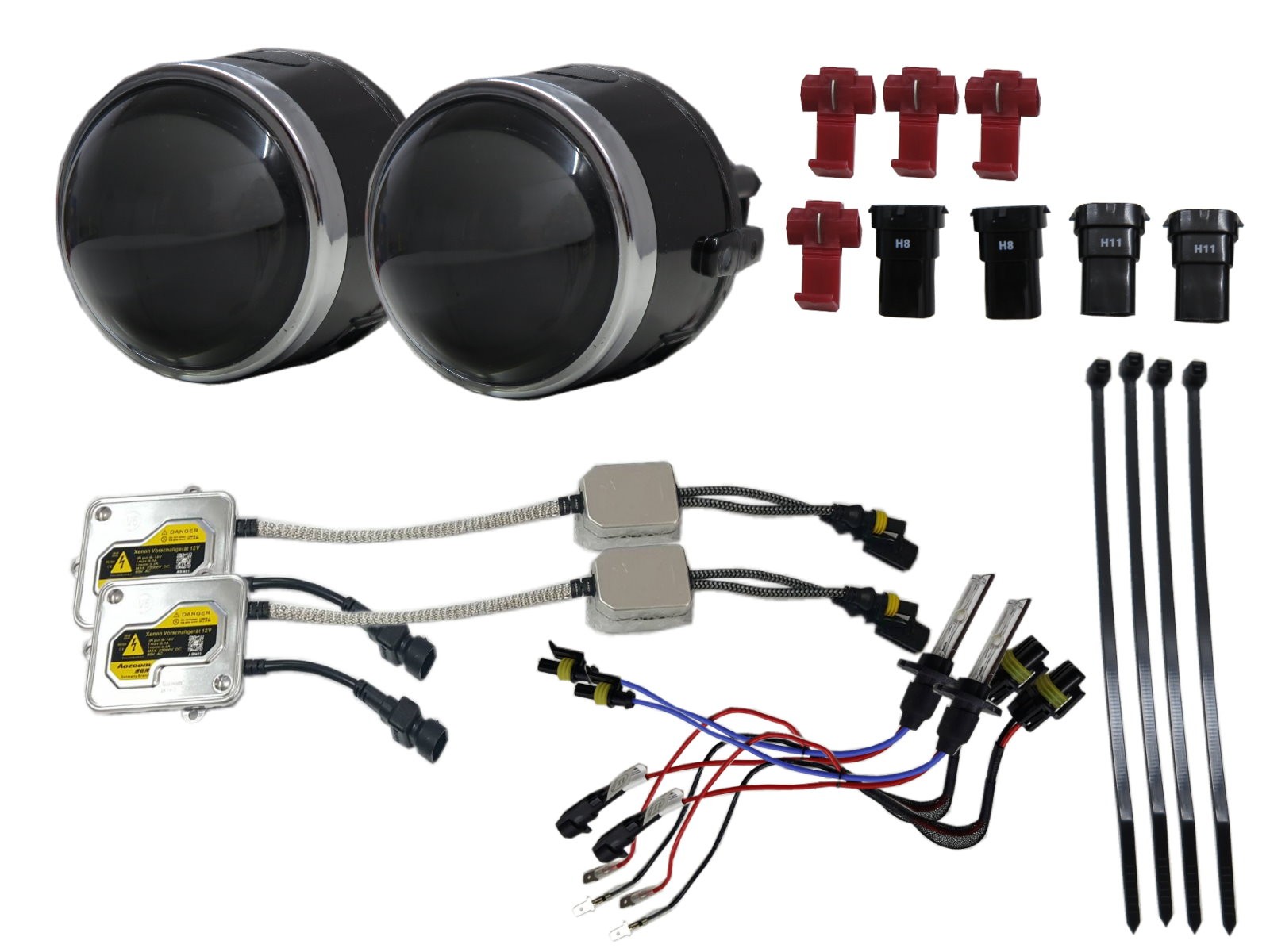 5204 CrazyTheGod C-Triomphe 2006-present Projector HID 6K Fog Light Lamp for CITROEN