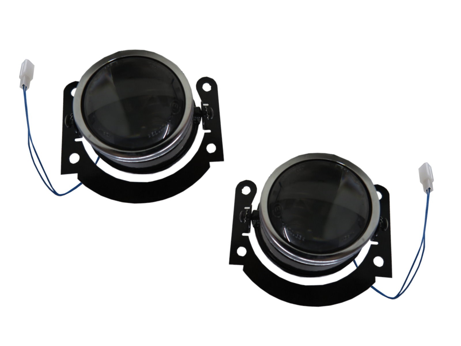 CrazyTheGod Veryca Fourth generation 2000-2007 VAN 5D Projector Dual Beam Fog Light Lamp Black for Mitsubishi