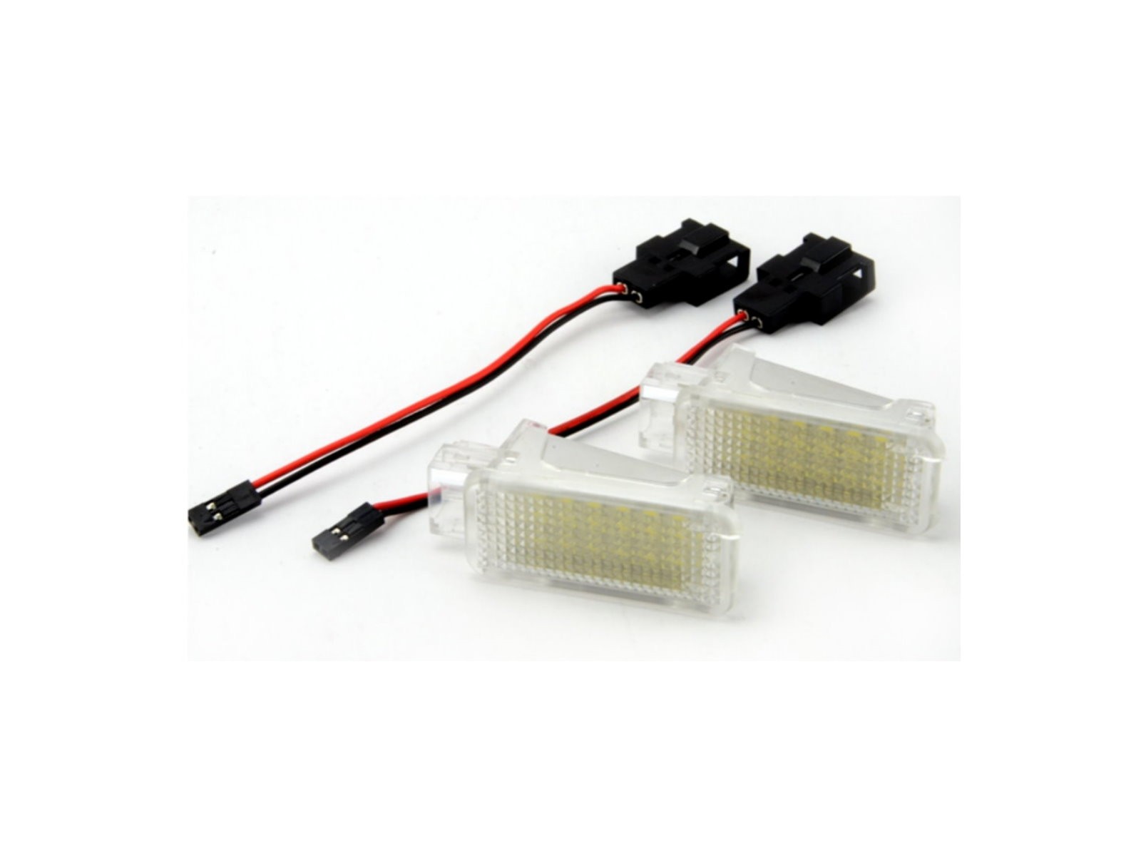 CrazyTheGod A3/S3 Second generation 2003-2012 Convertible 2D LED Footwell Light White for AUDI