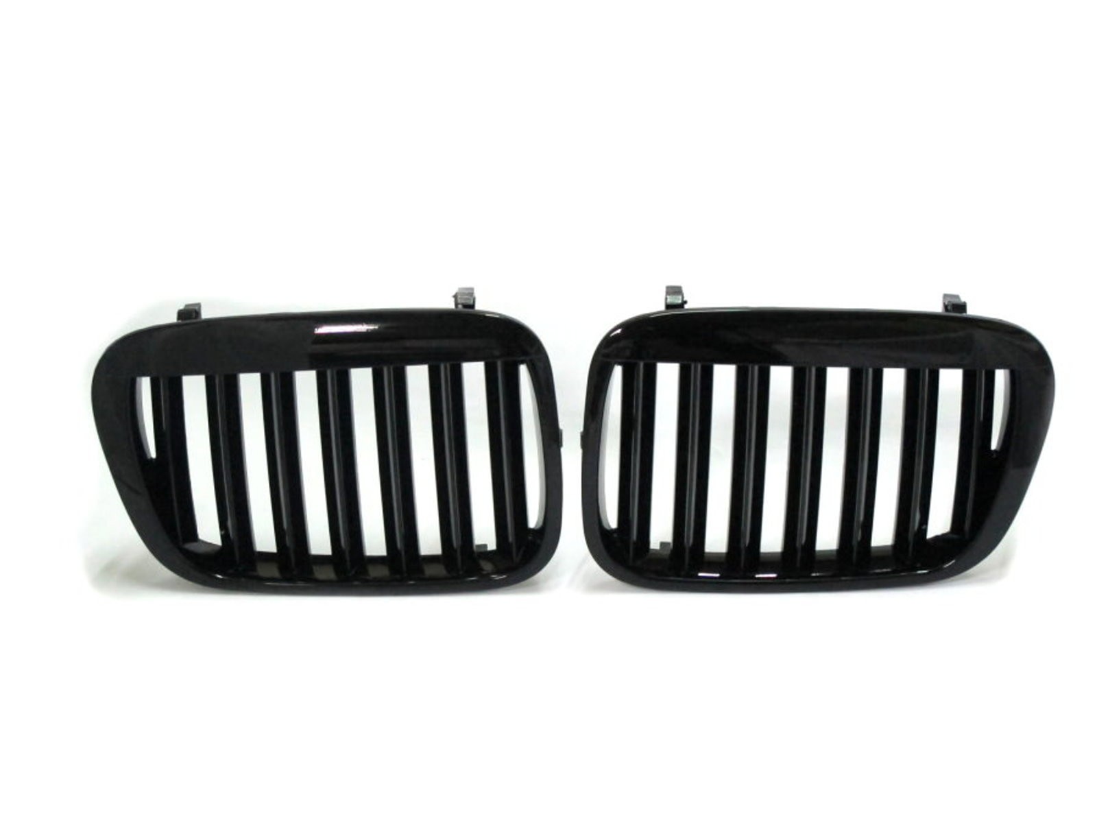 CrazyTheGod 3-Series E46 COMPACT 2000-2005 Hatchback 3D X5LOOK GRILLE/GRILL Gloss Black for BMW