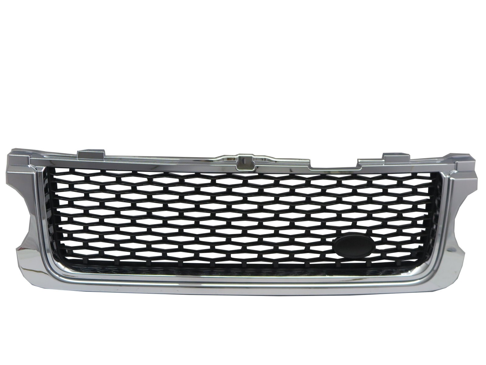 CrazyTheGod Range Rover L322 2010-2013 SUV 4D  NO WITH Emblem Front Bonnet GRILLE/GRILL CHROME/BLACK for LAND ROVER 