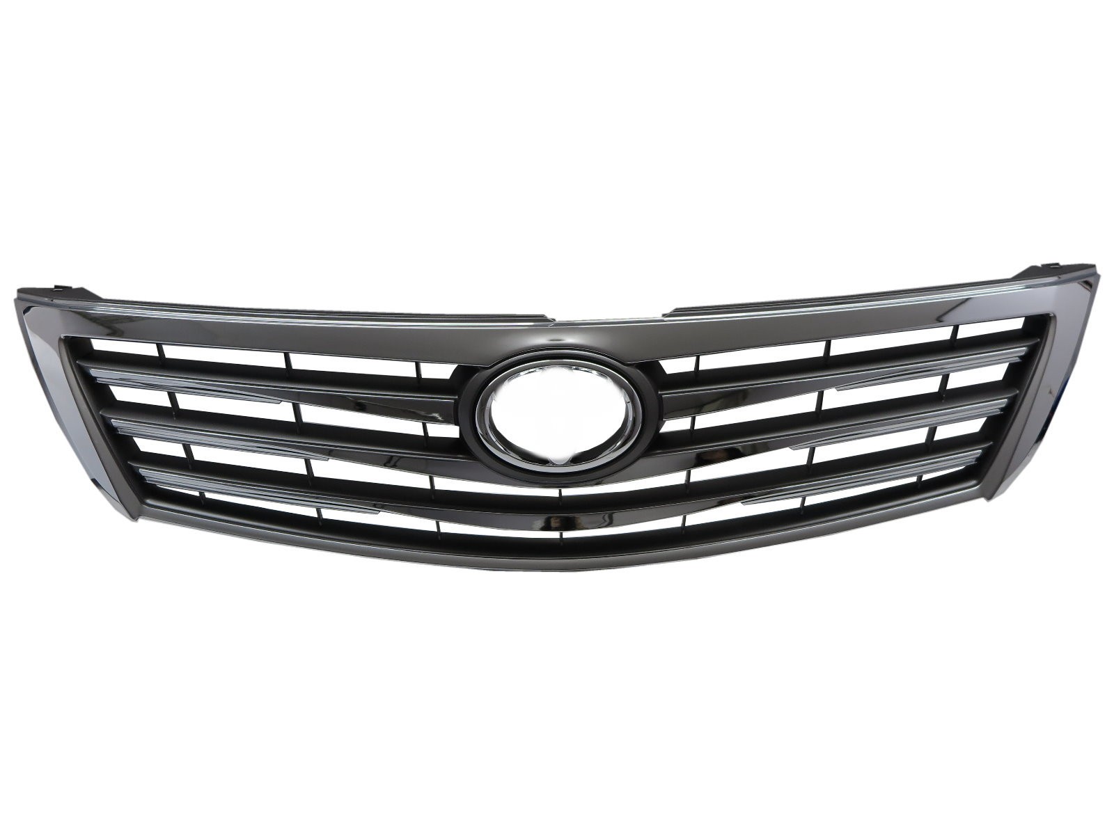 CrazyTheGod AURION XV40 2009-2011 FACELIFT Sedan 4D 4FIN GRILLE/GRILL Chrome for TOYOTA