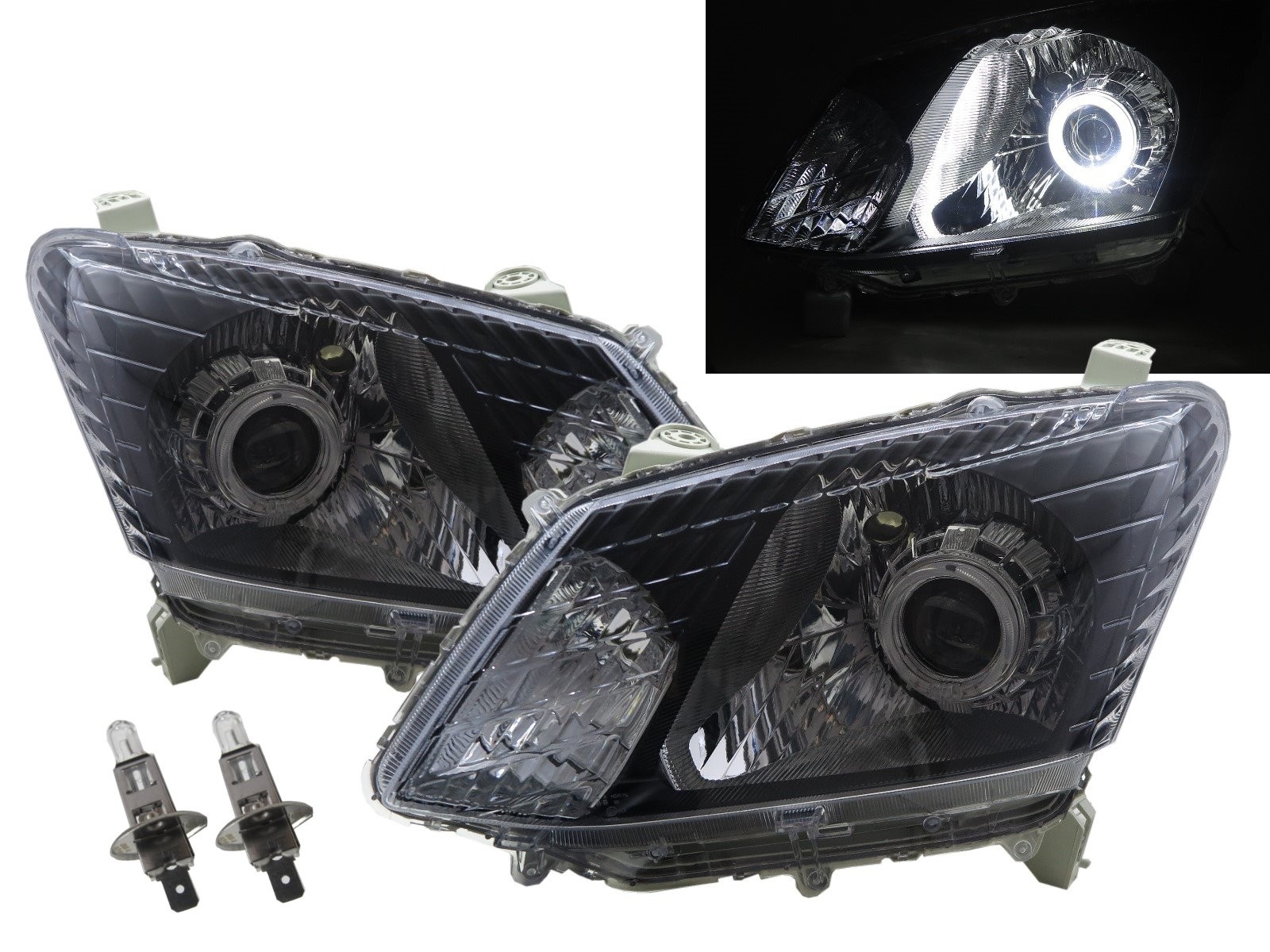 CrazyTheGod Dmax Second generation 2012-2015 Pre-Facelift Pickup Truck/Ute/Bakkie 2D/4D Guide LED Angel-Eye Projector Headlight Headlamp Black for CHEVROLET CHEVY LHD