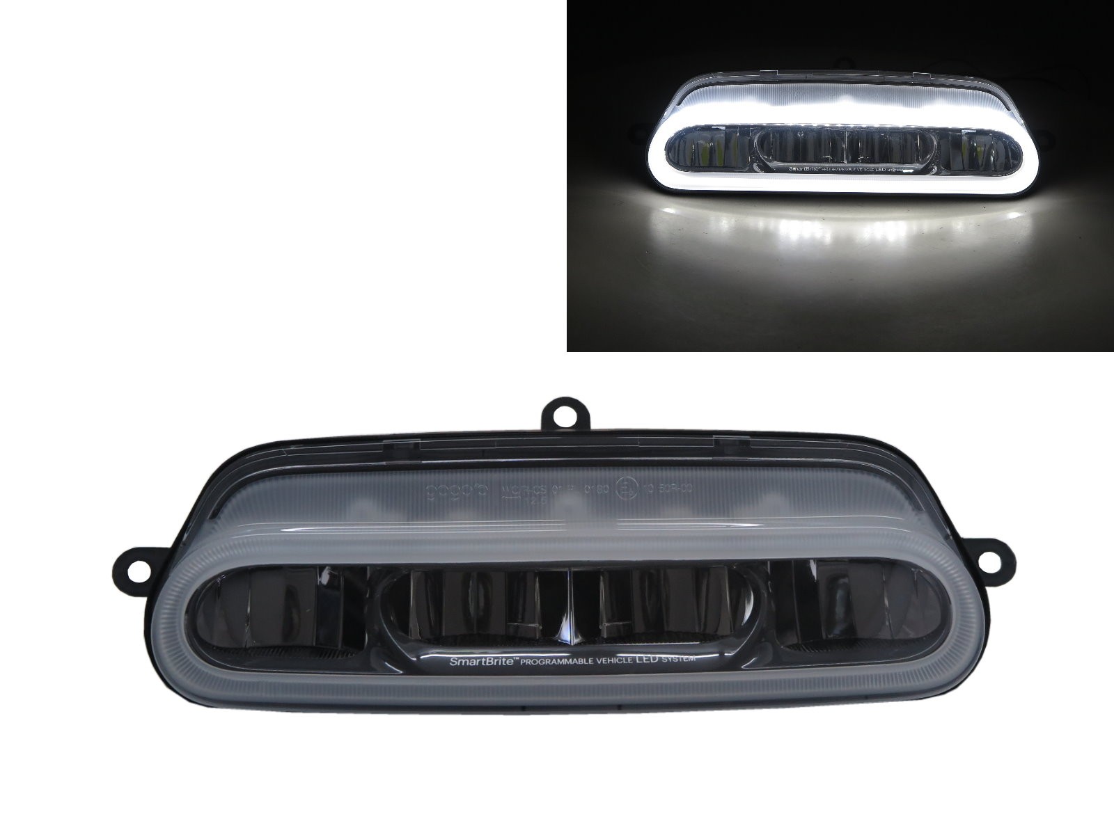 CrazyTheGod Gogoro1 2017-present Scooters LED Headlight Headlamp Chrome for Gogoro
