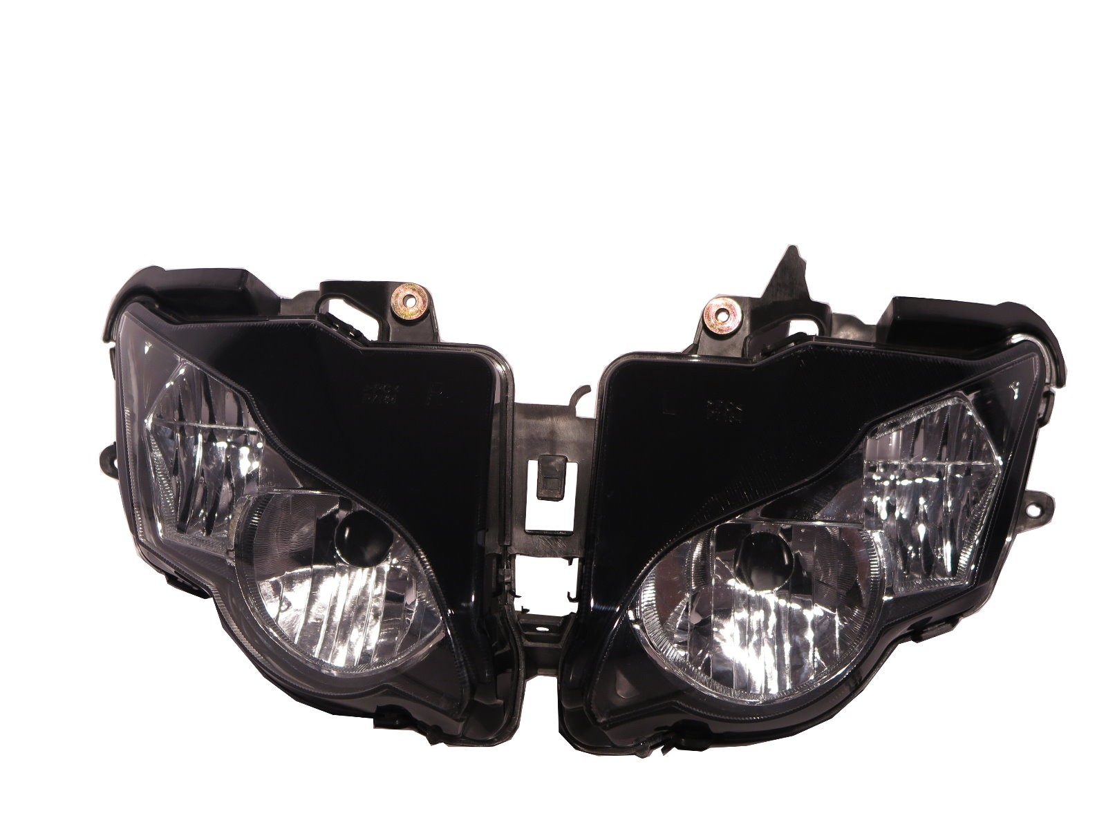 CrazyTheGod CBR1000RR 2008-2011 Motorcycles Crystal Headlight Headlamp Black for Honda Motor