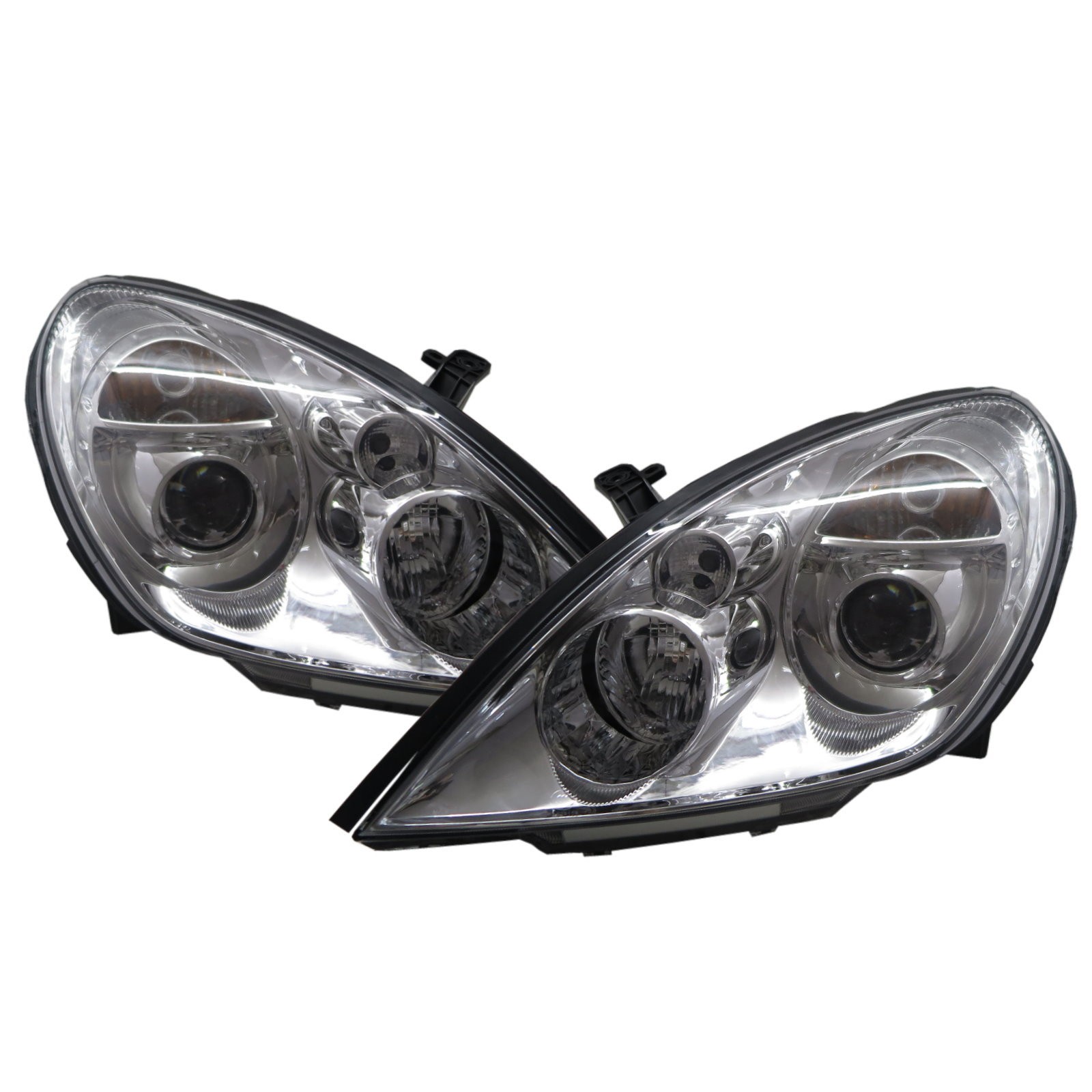 CrazyTheGod Galant Grunder Ninth generation 2004-2007 Sedan 4D Projector HID Headlight Headlamp Chrome ASIA for Mitsubishi LHD