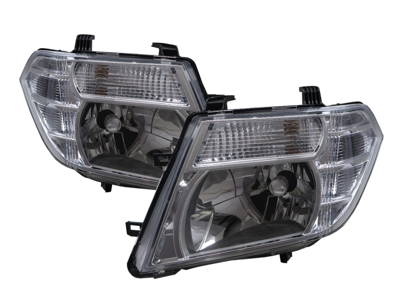 CrazyTheGod PATHFINDER R51 Third generation 2009-2015 Facelift SUV 5D Clear Headlight Headlamp Chrome for NISSAN RHD