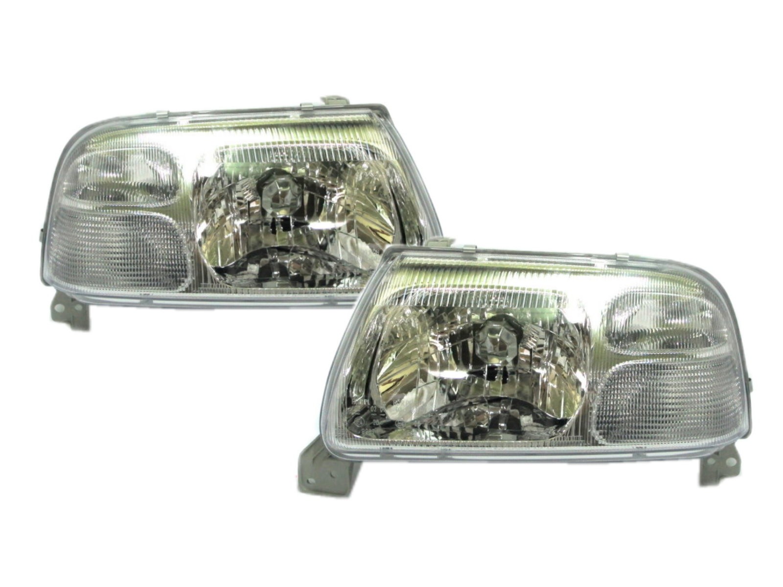 CrazyTheGod Grand Nomade 1998-2005 SUV 3D/5D Clear Headlight Headlamp Chrome for SUZUKI LHD