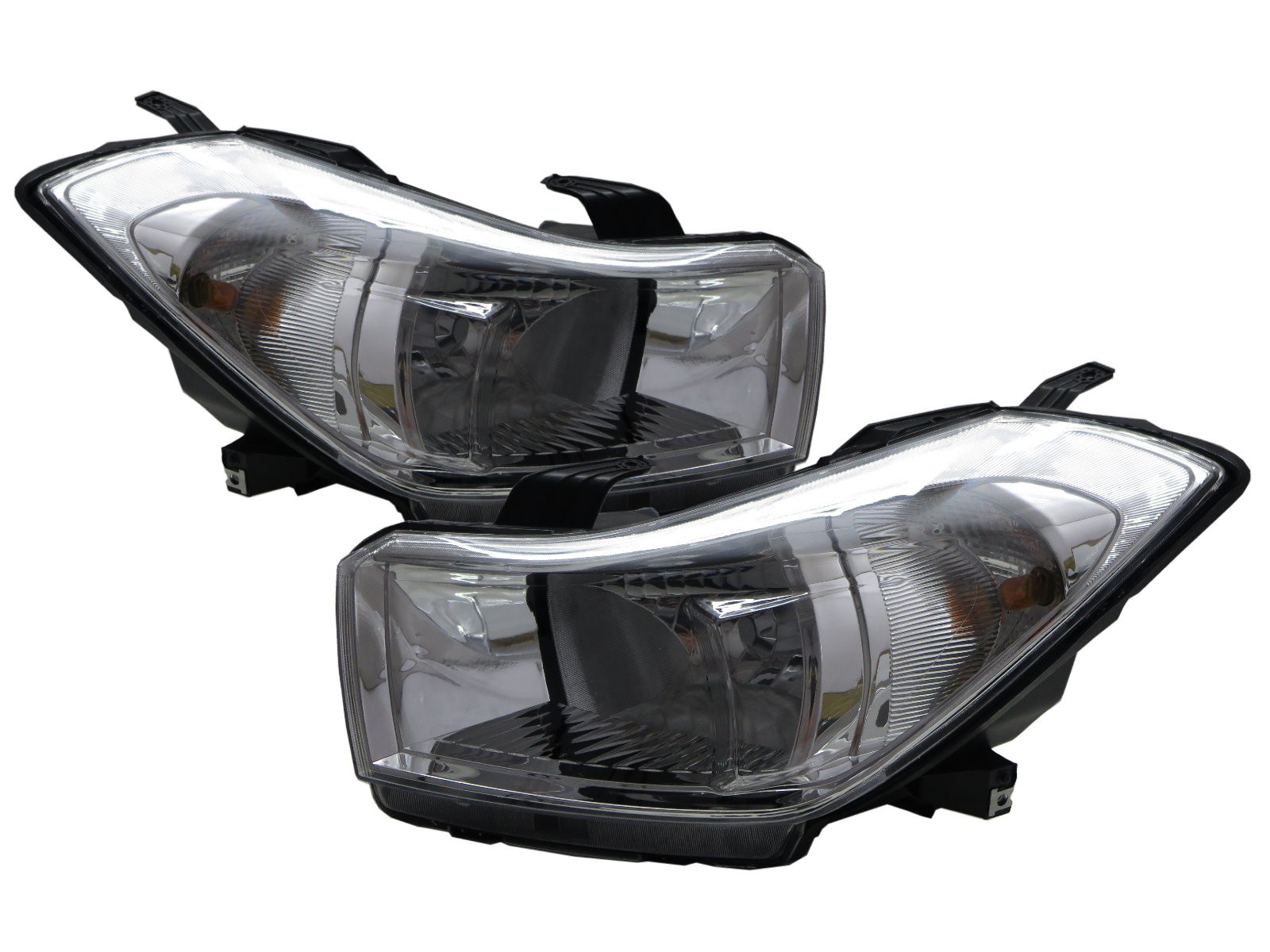 CrazyTheGod SX4 2013-2015 Hatchback 5D Crystal Headlight Headlamp Chrome China for SUZUKI LHD