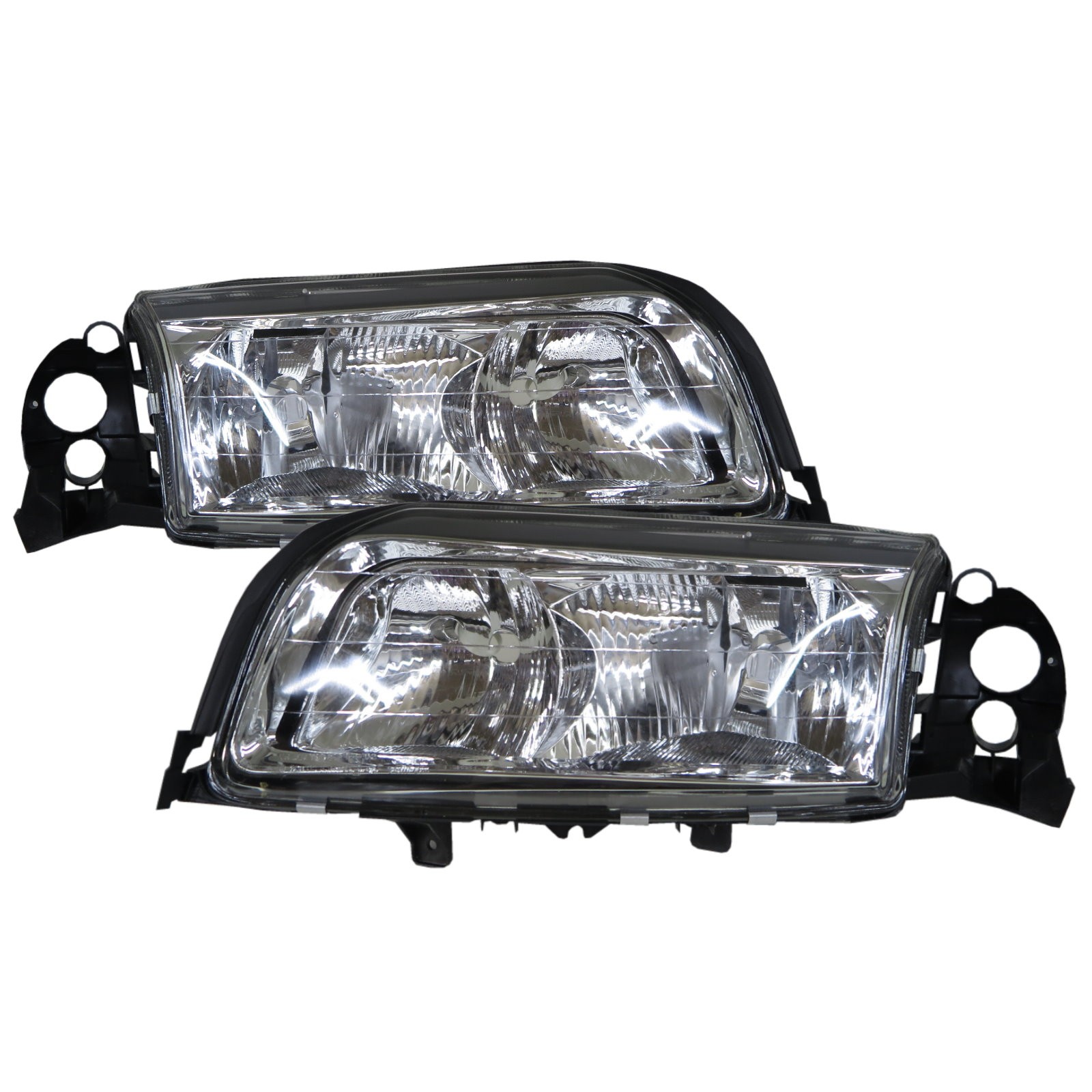 CrazyTheGod S80 First generation 1999-2003 Sedan 4D Clear Headlight Headlamp Black for VOLVO LHD