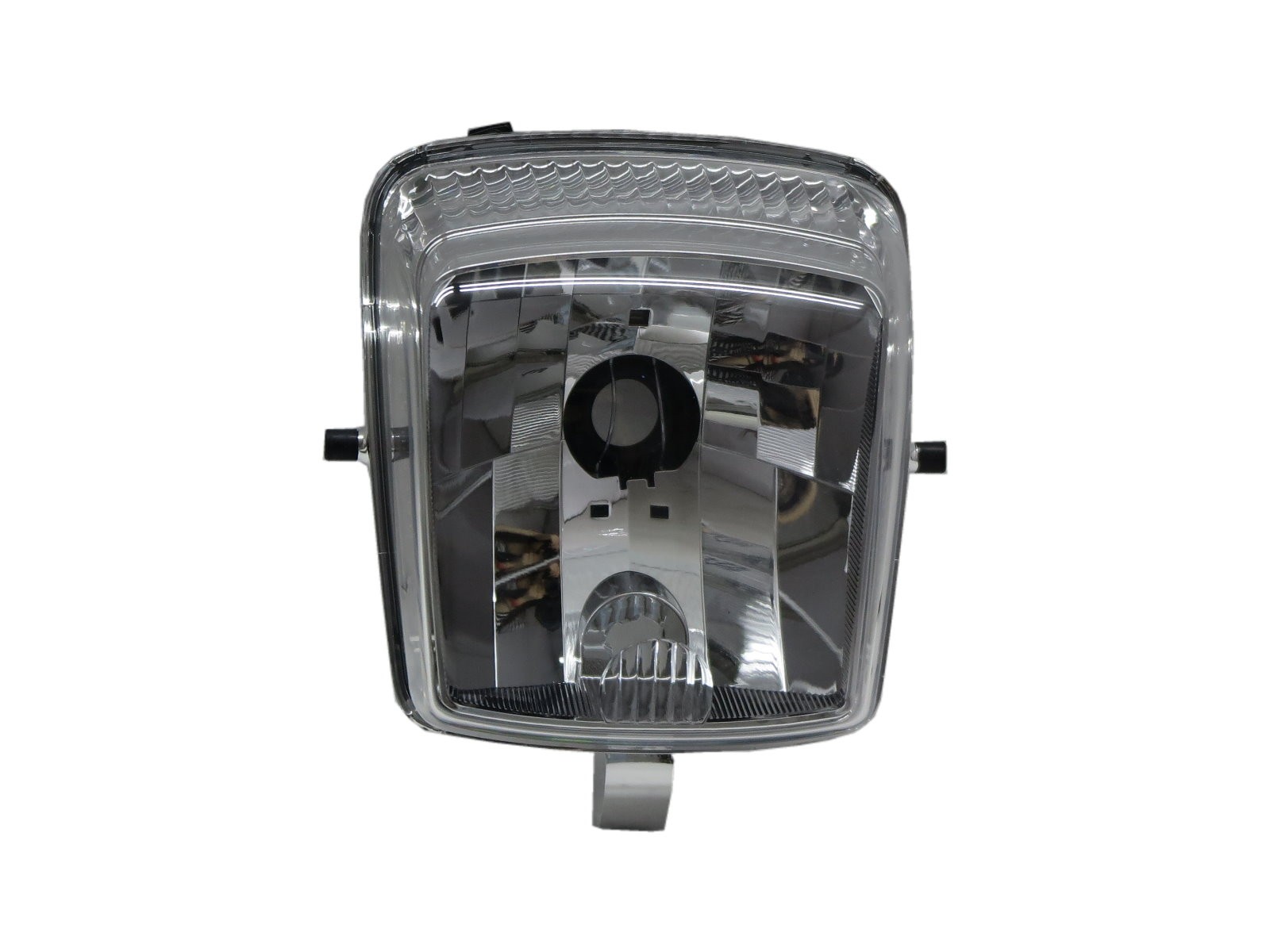 CrazyTheGod Cuxi Motorcycles Clear Headlight Headlamp Chrome for YAMAHA
