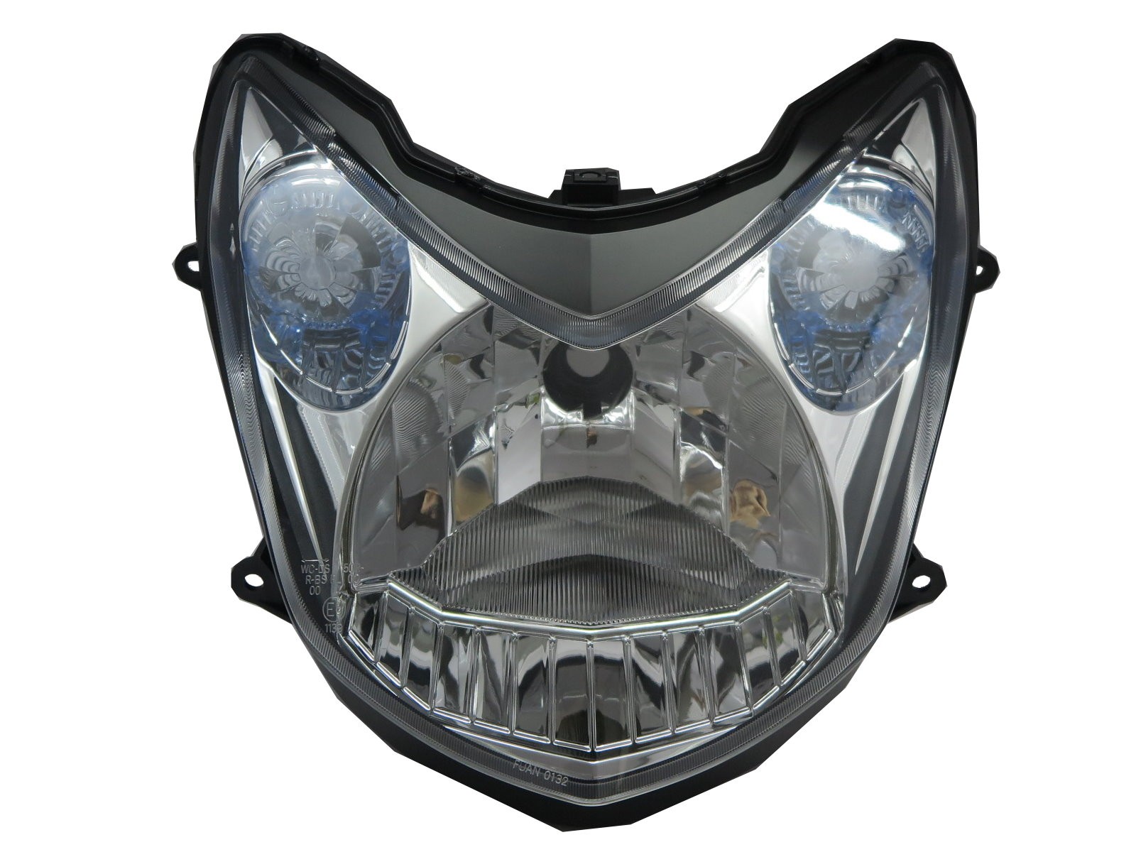 CrazyTheGod Cygnus 2008-2015 Crystal Headlight Headlamp EUROPE Chrome for YAMAHA 