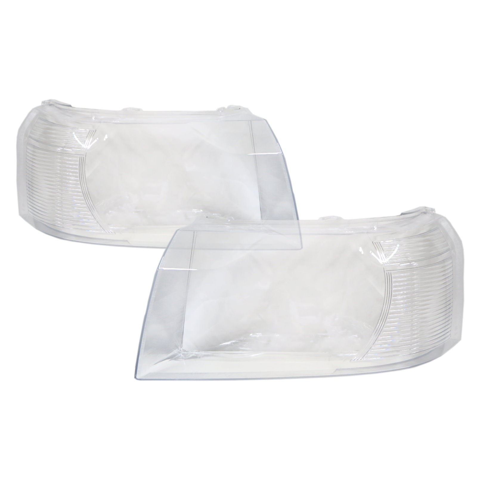 CrazyTheGod FREELANDER 2 L359 Second generation 2006-2010 Pre-Facelift SUV 5D Clear Headlight Lens Cover Clear for LAND ROVER