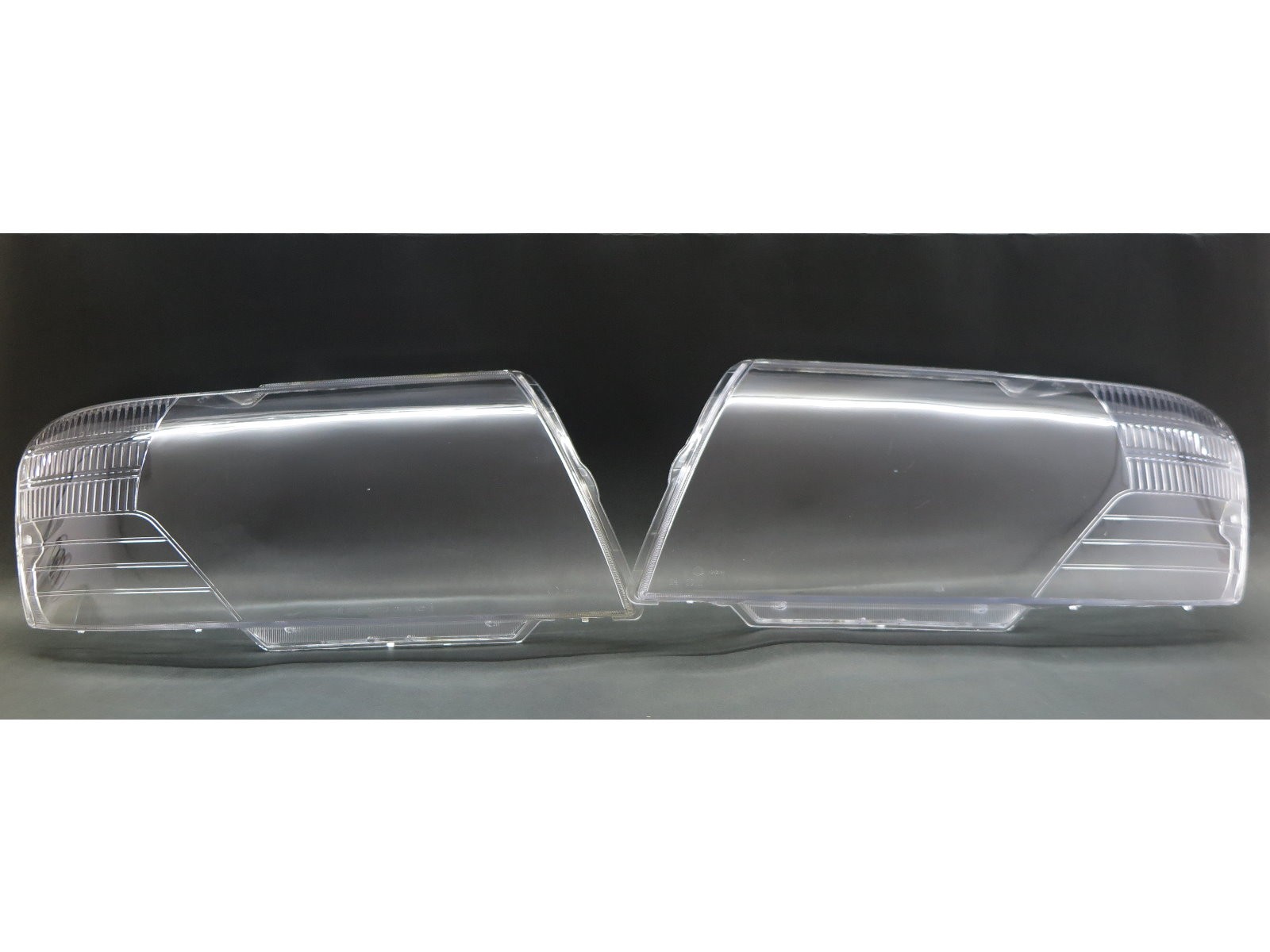 CrazyTheGod Montero V60 Third generation 2000-2006 SUV 3D/5D Headlight Lens Cover Clear for Mitsubishi