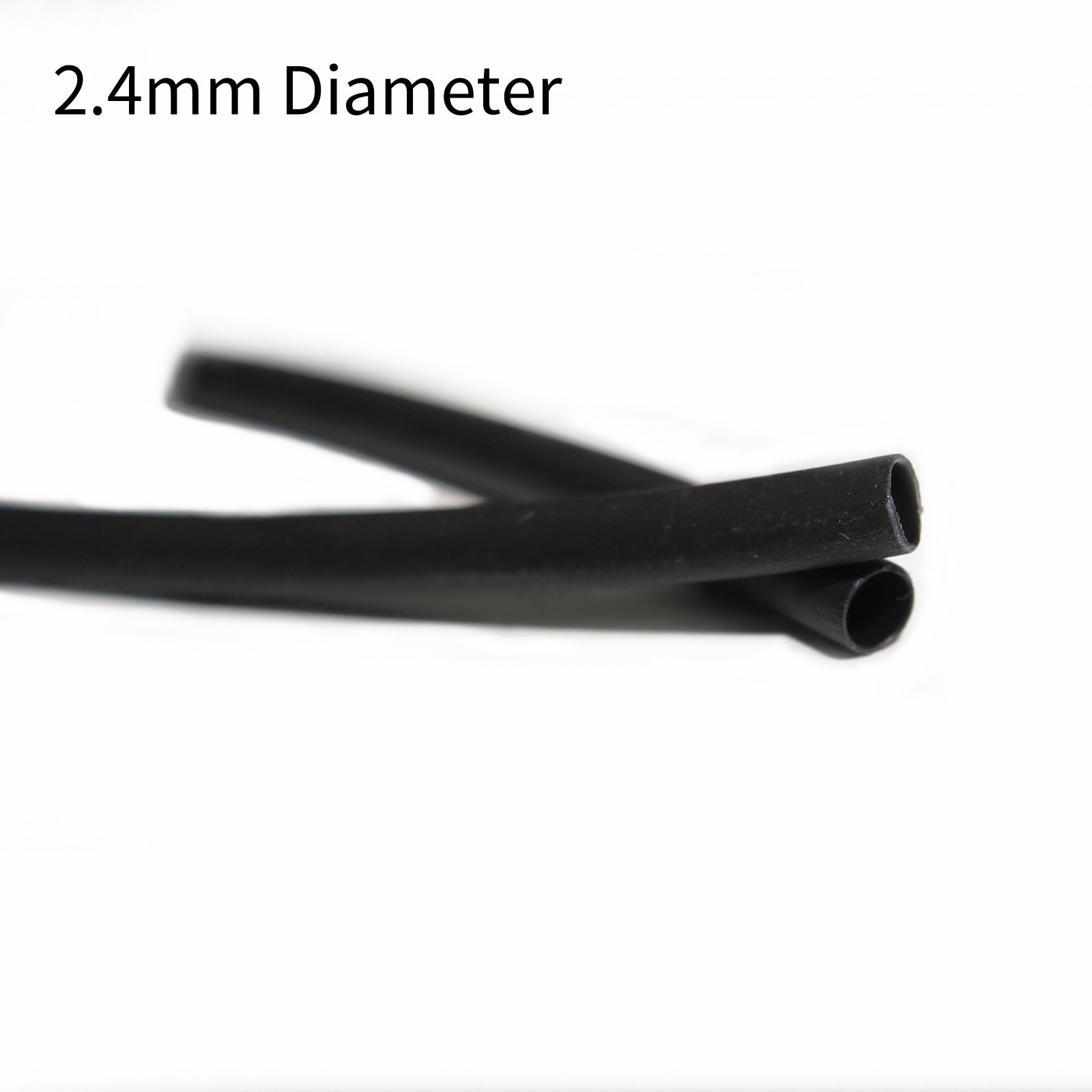 3:1 Ratio 2.4mm Adhesive Glue Lined Heat Shrink Tubing 40mm Sections 20PCS for Universal