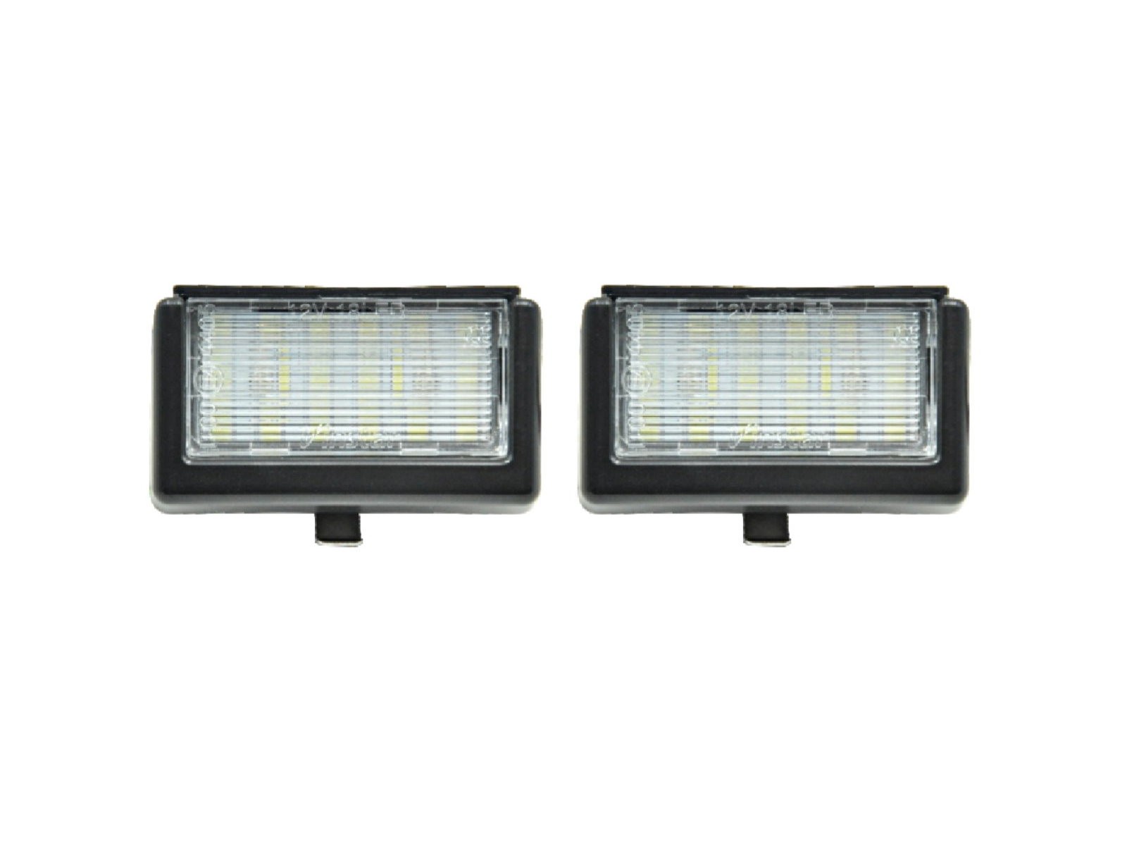 CrazyTheGod GL-CLASS X164 Second generation 2006-2012 SUV 5D LED License Lamp White V2 for Mercedes-Benz