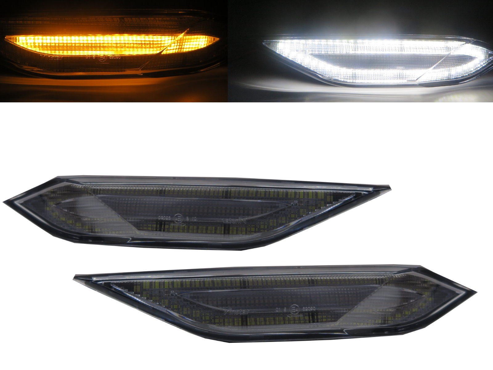 CrazyTheGod CAYENNE 955/957/958 92A Second generation 2011-present SUV 5D LED Front Bumper Side Repeater Marker Indicators for PORSCHE 