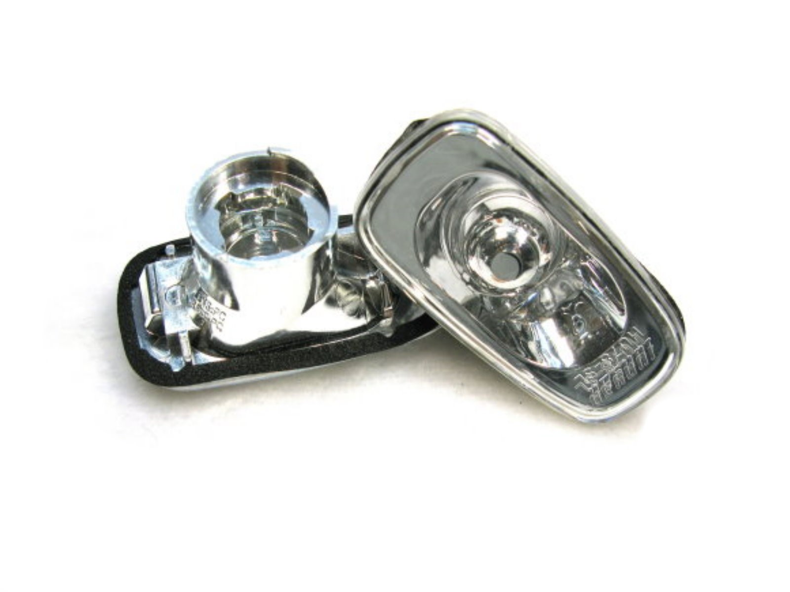 CrazyTheGod Altezza SXE10/GXE10/JCE10 First generation 1999-2005 Sedan 4D Clear Side Marker Light Lamp Chrome for TOYOTA