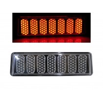 CrazyTheGod Wrangler JK Third generation 2007-2017 Convertible/SUV 2D/4D LED Rear Tail Third Brake Light Chrome for JEEP
