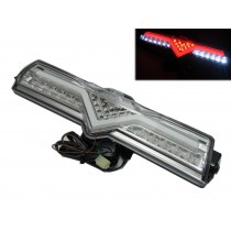 CrazyTheGod FT86 FT-86 GT86 86 ZN6 LED 3RD Reverse Fog Tail Rear Third Brake Light CHROME for TOYOTA