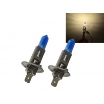 CrazyTheGod Bulb Globe 2PCS H1 55W Halogen Headlight Headlamp V2