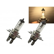 CrazyTheGod Bulb Globe 2PCS H4 55W Halogen Headlight Headlamp