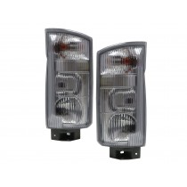 CrazyTheGod ELF 100P N-SERIES NJR85 Sixth generation 2007-present Truck Clear Corner Light Chrome for ISUZU