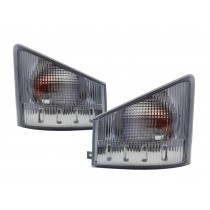 CrazyTheGod ELF 700P N-SERIES NKR NPR NQR NPS Sixth generation 2007-present Truck Clear Corner Light Chrome for ISUZU