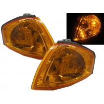 CrazyTheGod Allegro BJ 1998-2003 Sedan/Wagon CORNER LIGHT SIDE INDICATOR Repeate Yellow for MAZDA 