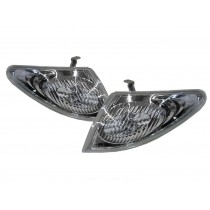 CrazyTheGod PREMACY First generation 2002-2004 Wagon 5D Clear Corner Light Chrome for MAZDA