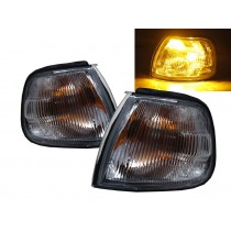 CrazyTheGod Sunny B13 Third generation 1995-2017 Sedan/Coupe 2D/4D Clear Corner Light V2 Chrome for NISSAN