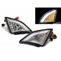 CrazyTheGod FT-86 First generation 2012-Present Coupe 2D LED CORNER LIGHT SIDE INDICATOR CHROME for TOYOTA