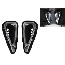 CrazyTheGod ALTIS 2014-2015 Sedan 4D LED Stripe DRL Daytime Running Light Lamp Black for DAIHATSU