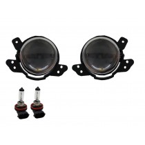CrazyTheGod CLS-CLASS W219 First generation 2006-2010 Sedan 4D Projector Fog Light Lamp Black for Mercedes-Benz
