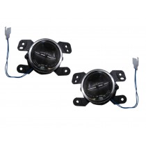 CrazyTheGod Magnum Second generation 2005-2008 Wagon 5D Projector Dual Beam Fog Light Lamp Black for DODGE