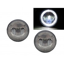 CrazyTheGod Patrol Y62 Sixth generation 2010-2014 SUV 5D LED DRL Daytime Running Fog Light Lamp Chrome for NISSAN