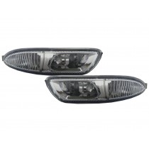 CrazyTheGod I30/I35 2000-2003 Sedan 4D Crystal Fog Light Lamp Chrome for INFINITI