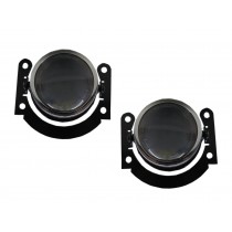 CrazyTheGod Zinger Fourth generation 2016-Present SUV 5D Projector Fog Light Lamp Black for Mitsubishi