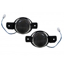 CrazyTheGod Almera N16 Second generation 2002-2006 Facelift Sedan/Hatchback 3D/4D/5D Projector Dual Beam Fog Light Lamp Black for NISSAN